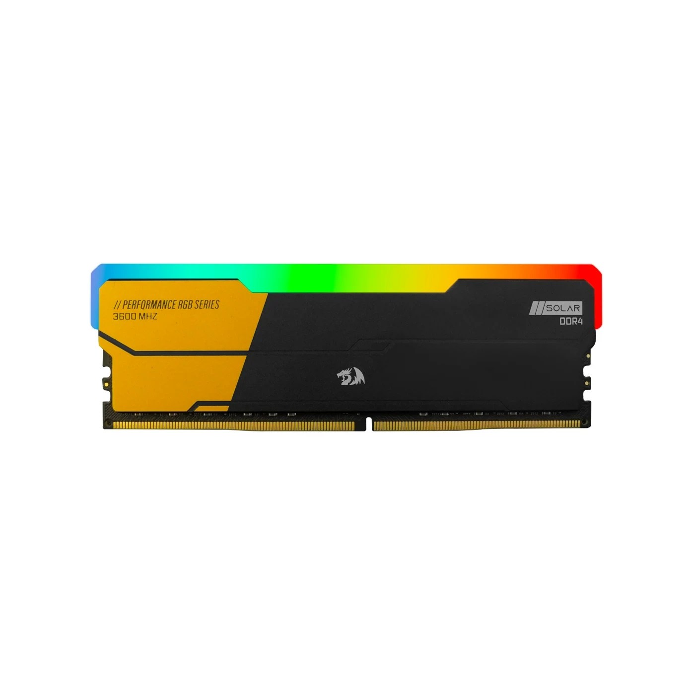 Memória DDR4 Redragon Solar 3600MHZ/CL18 8GB RGB