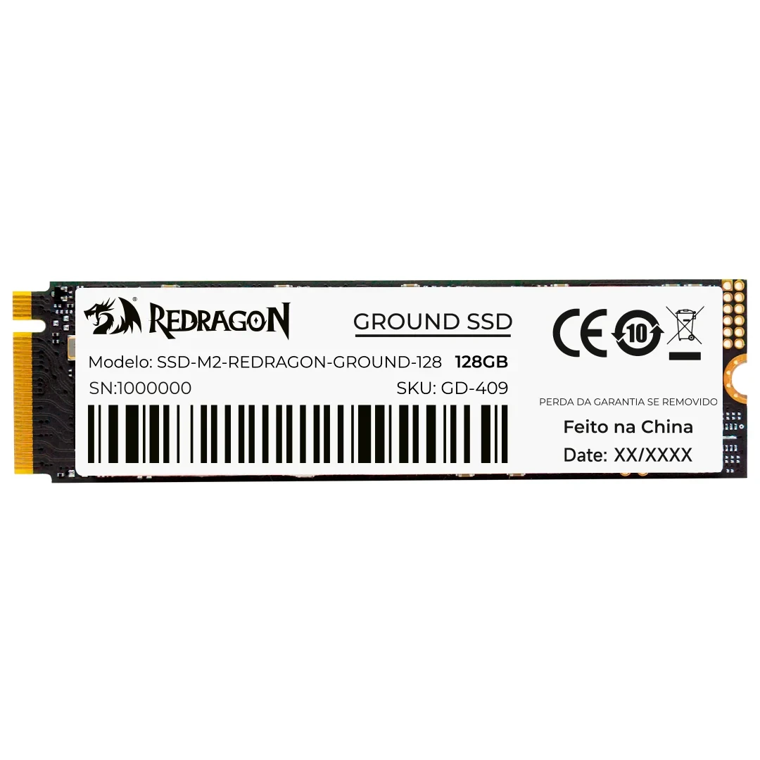 SSD M2 PCIe 3.0 Ground Redragon 128GB GD-409