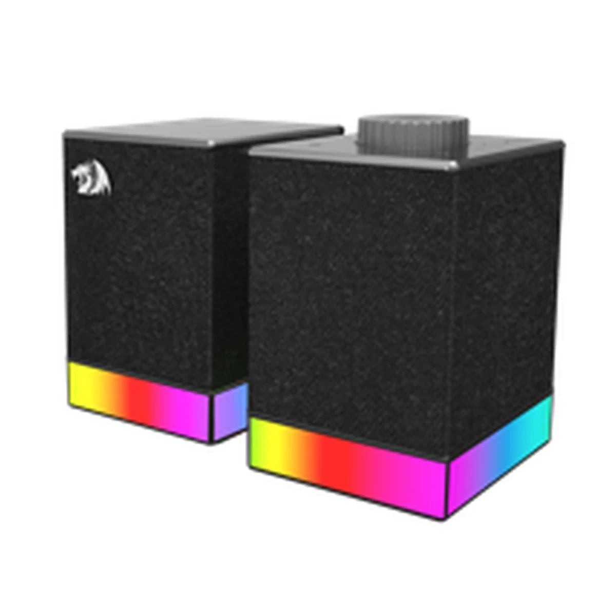 Caixa De Som Redragon 2.0 Glyph Com RGB Preto GS517