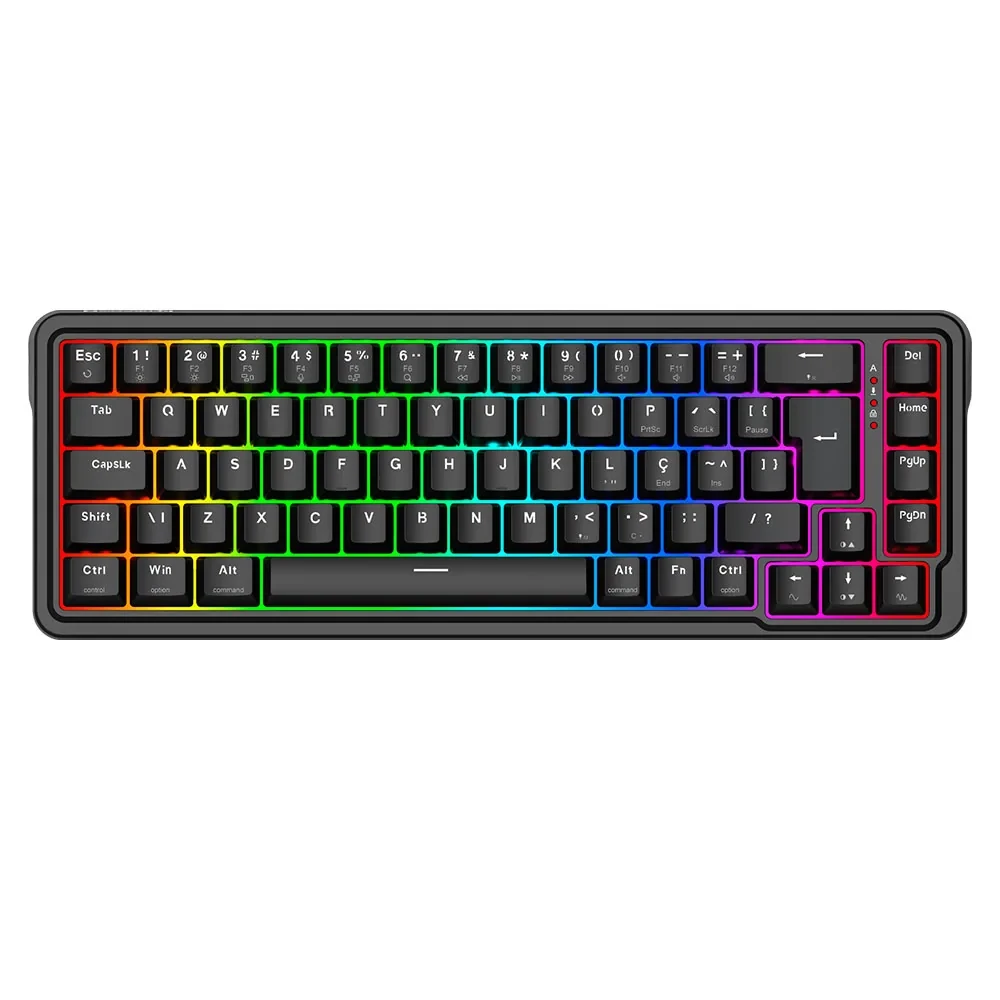 Teclado Redragon Nova Magnético RGB Preto K709RGB-M