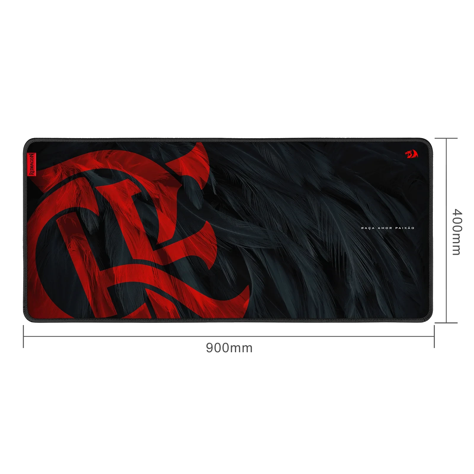 Mousepad Gamer 400X900X4mm Flamengo Mantle FL032