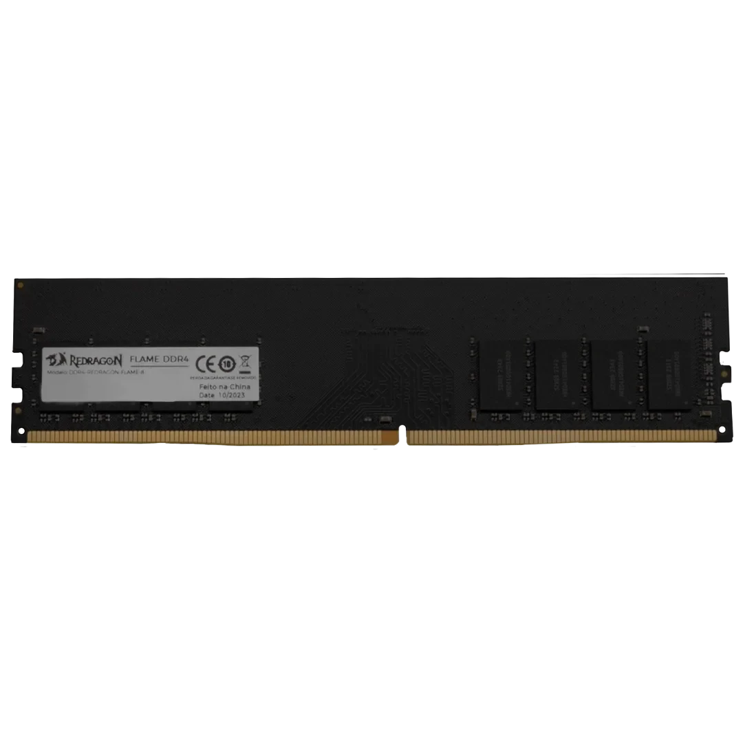 Memória DDR4 Redragon Flame 8GB Preto