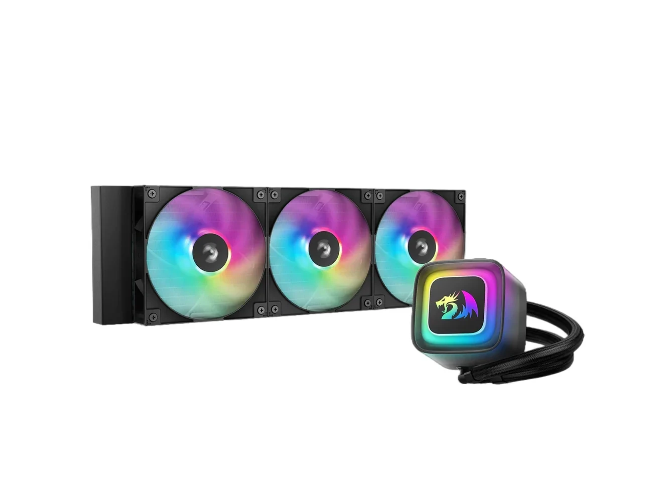 Water Cooler Redragon X Gamerstorm Le 360 Rd Preto ARGB - LE360RD-BKAMMM-A-1