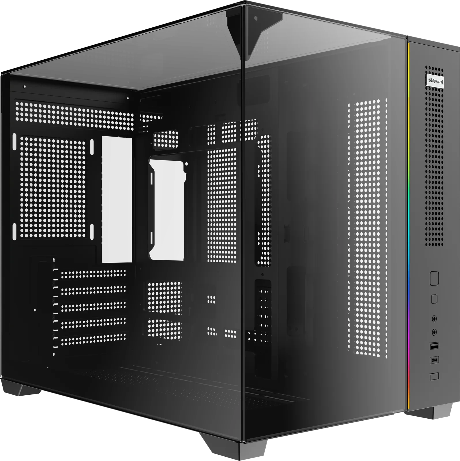 Gabinete Gamer Redragon Wideload Horizon (s/ Fan) - CA-619B