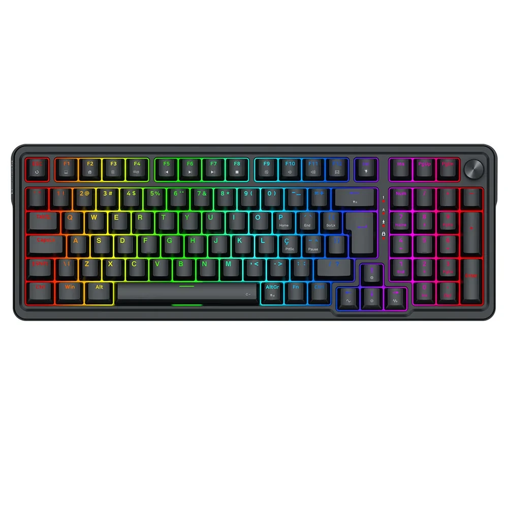 Teclado Redragon Eisa Magnético Preto K686RGB-M
