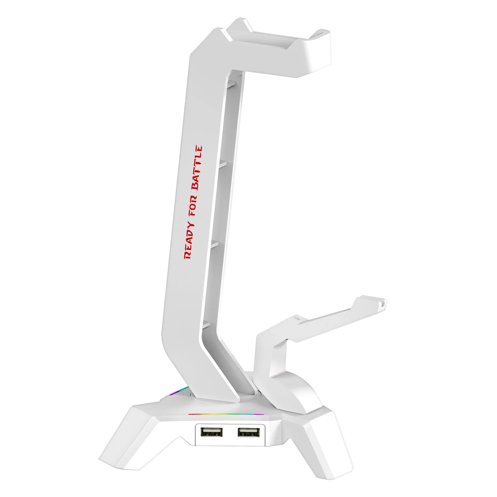 Suporte Para Headset Scepter RGB Elite Branco