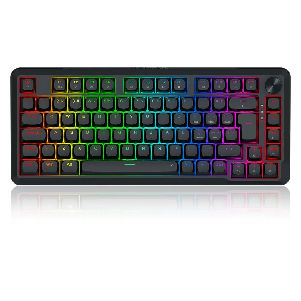 Teclado Redragon Stormhunter Magnético RGB Preto K721RGB-M