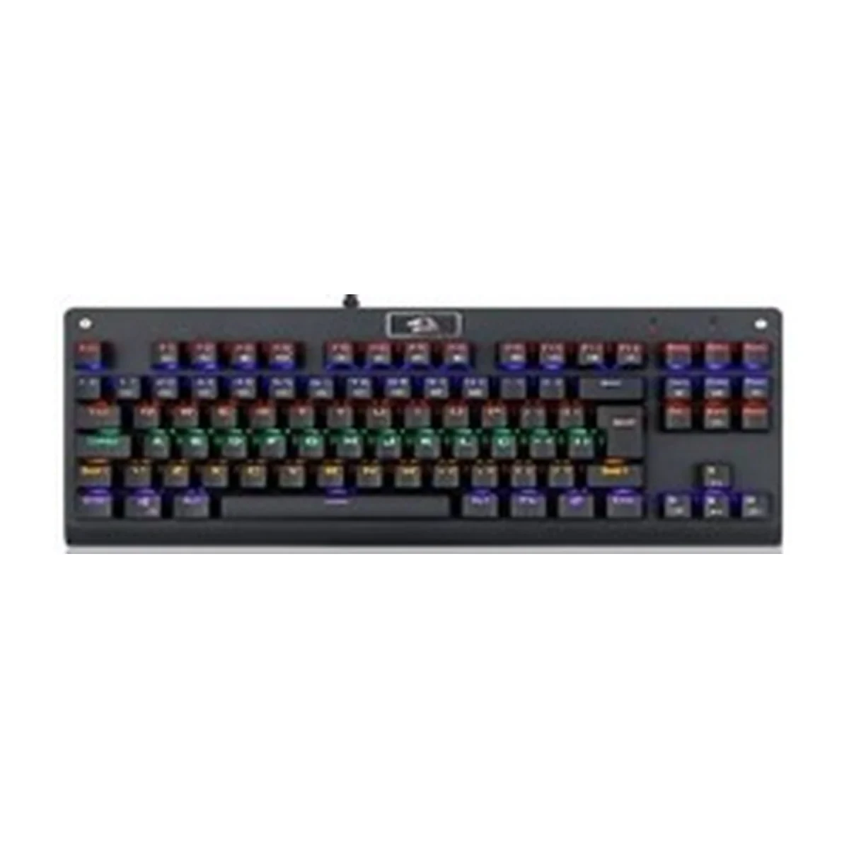 Teclado Mecânico Gamer Dark Avenger Rainbow Pto Switch Marrom ABNT2