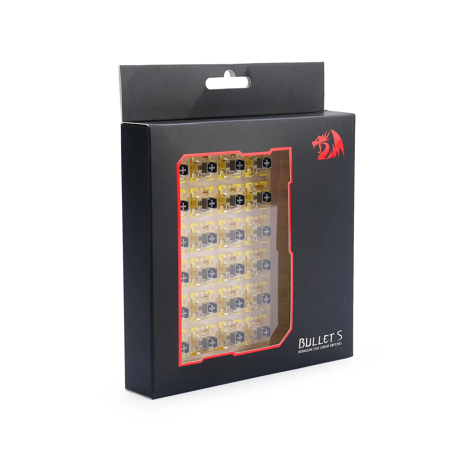 Switch Para Teclado Mecânico Linear Kit Com 24 Modelo Bullet S