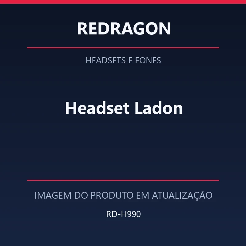 Foto em atualização para Headset Ladon