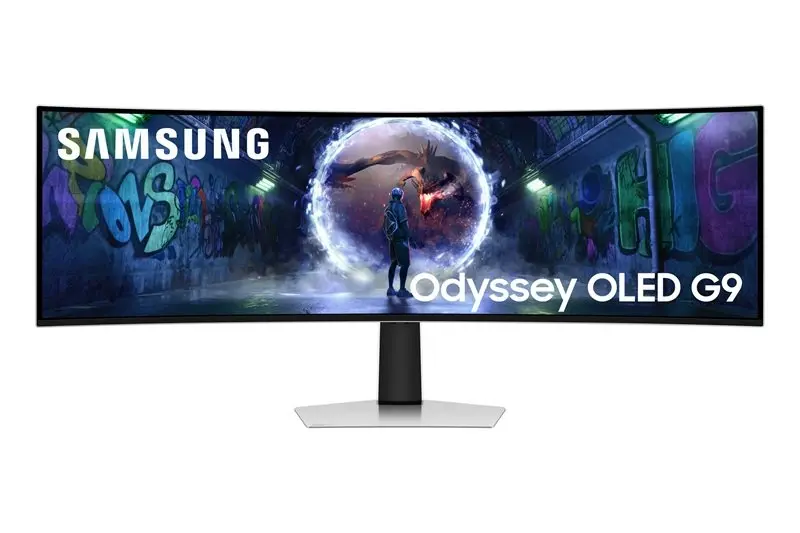 MONITOR SAMSUNG 49 GAMER CURVO ODYSSEY OLED G9 DQHD DCI99 1800R 0,03MS 240HZ HDR10+GAMING F-SYNC G-SYNC LS49DG930SLMZD