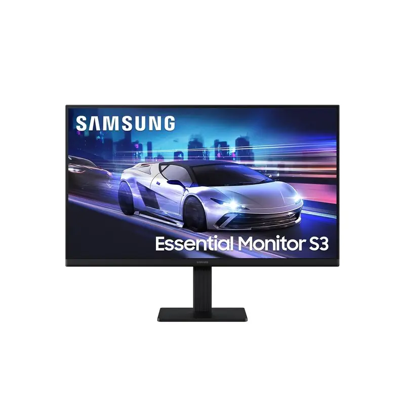 MONITOR SAMSUNG 24 ESSENTIAL S3 FHD IPS 120HZ 5MS, 2 HDMI, SUPER FINO, 3 SIDE BOARDLESS, LS24F320GALMZD
