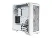 Gabinete Gamer Cooler Master MasterCase HAF 500 Branco Lateral de Vidro