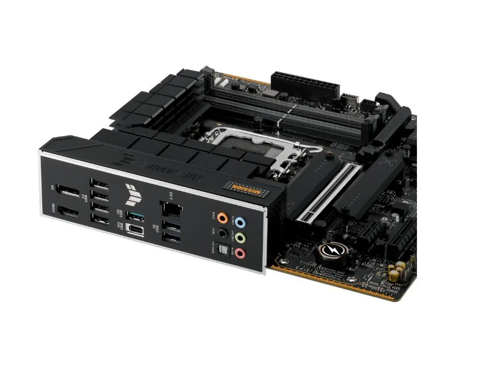PLACA MAE ASUS TUF GAMING B760M-PLUS II - INTEL 1700 DDR5 - MATX - M.2 NVME - HDMI/DISPLAYPORT