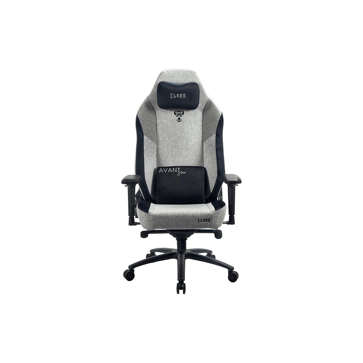 Cadeira Gamer Avant Silver Clanm (Cód. 14357)