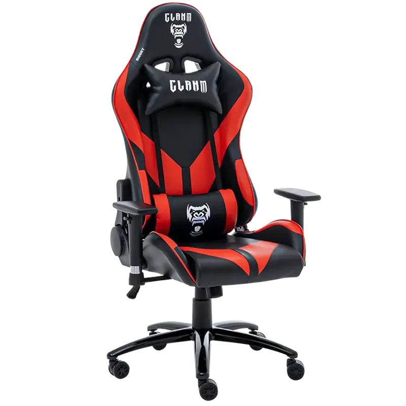 Cadeira Gamer Mount Black/Red Clanm (Cód. 10539)