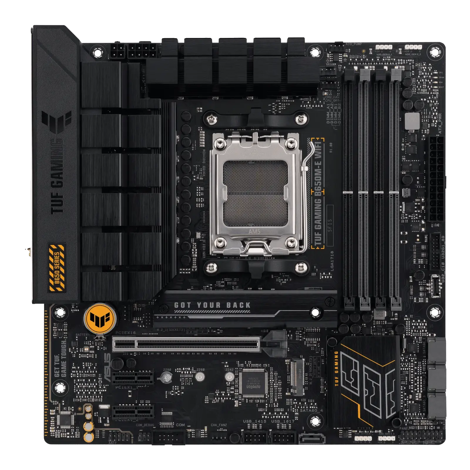 Placa Mãe Asus TUF Gaming B650M-E WiFi DDR5 AM5 Micro ATX