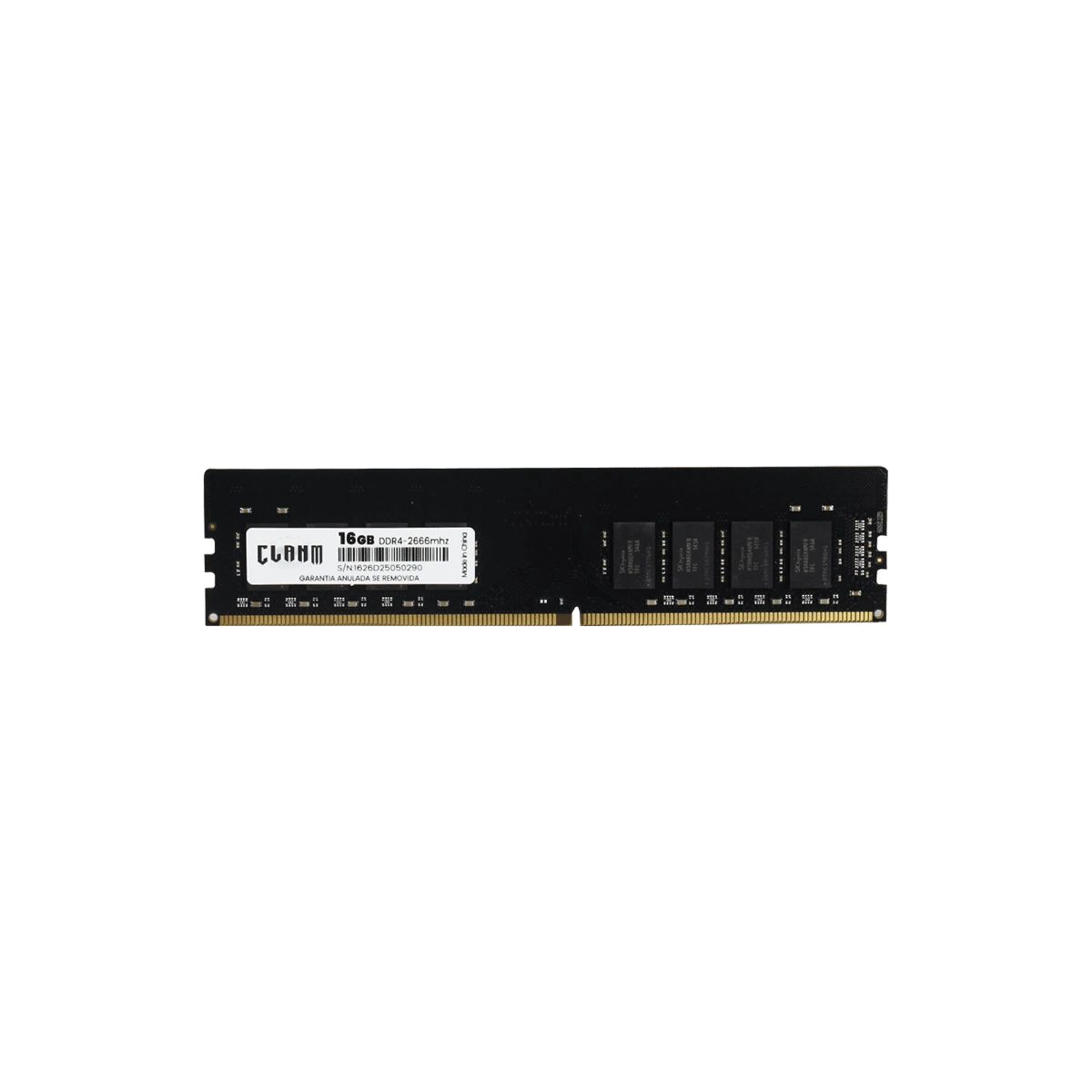 Memória DDR4 16GB 2666MHz Clanm (Cód. 13218)