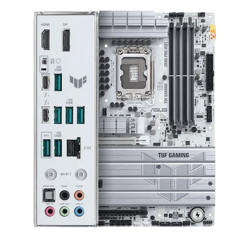 Placa Mãe Asus TUF Gaming Z890-PRO WiFi DDR5 LGA1851 ATX