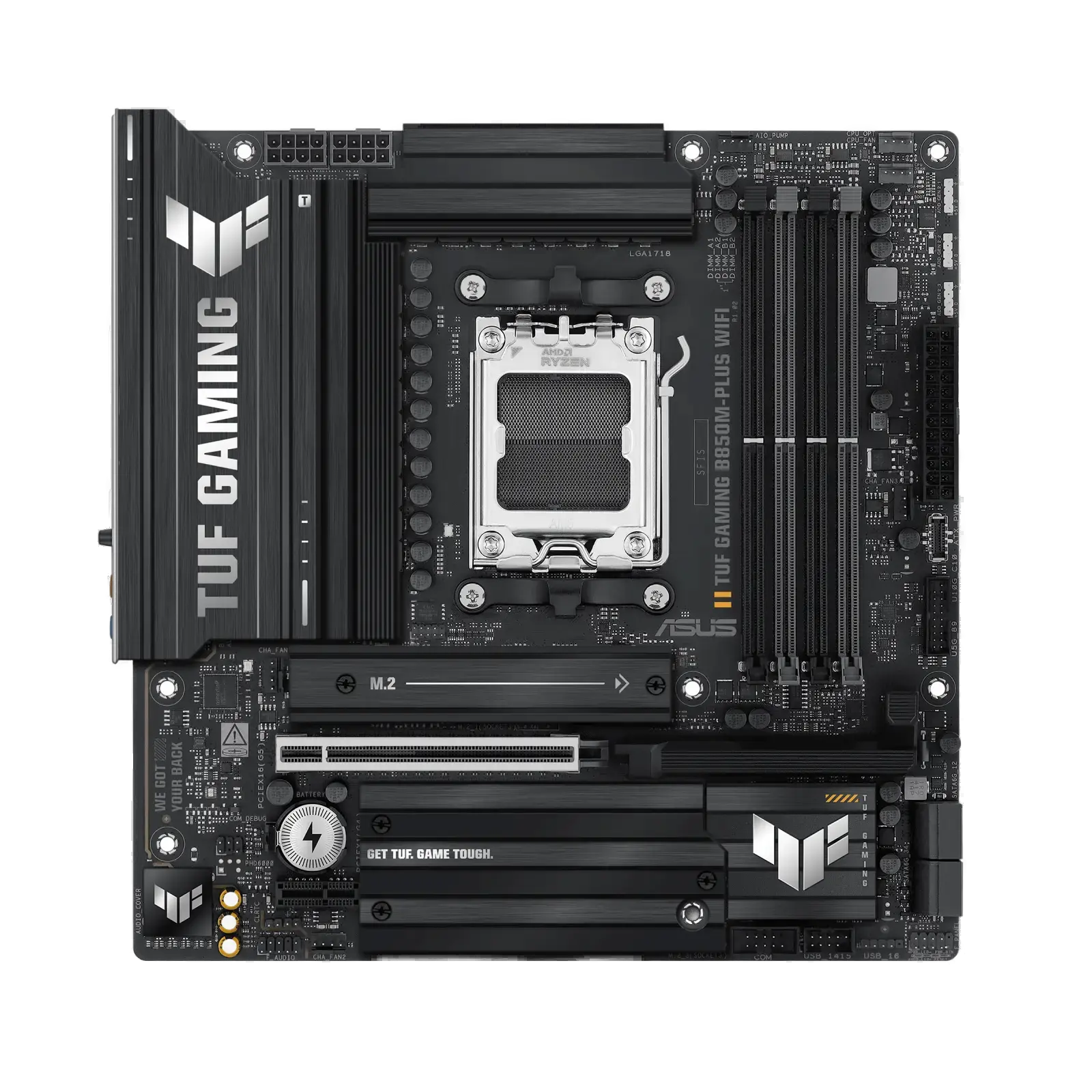 Placa Mãe Asus TUF Gaming B850M-PLUS WiFi DDR5 AM5 Micro ATX
