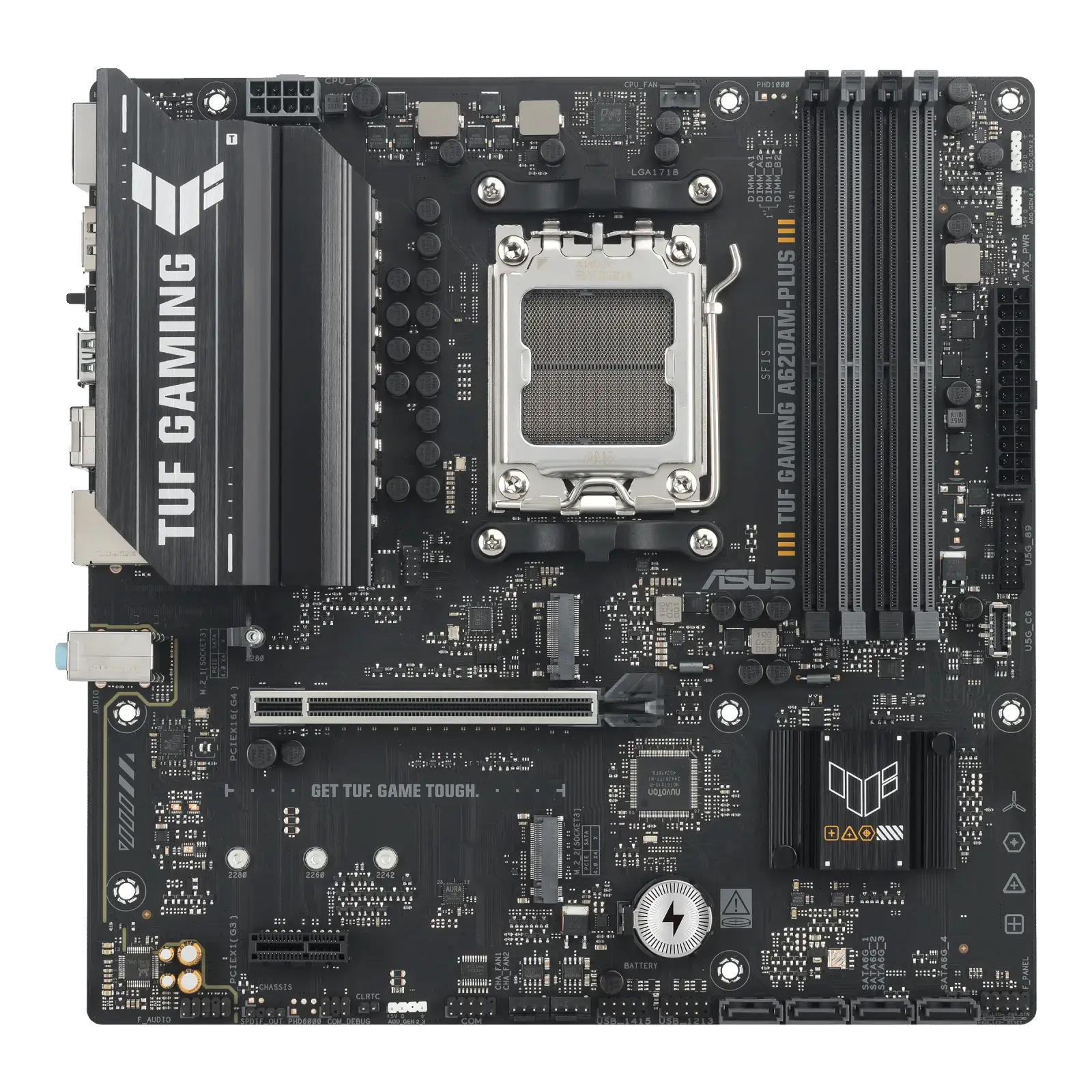 Placa Mãe Asus TUF Gaming A620AM-PLUS DDR5 AM5 Micro ATX