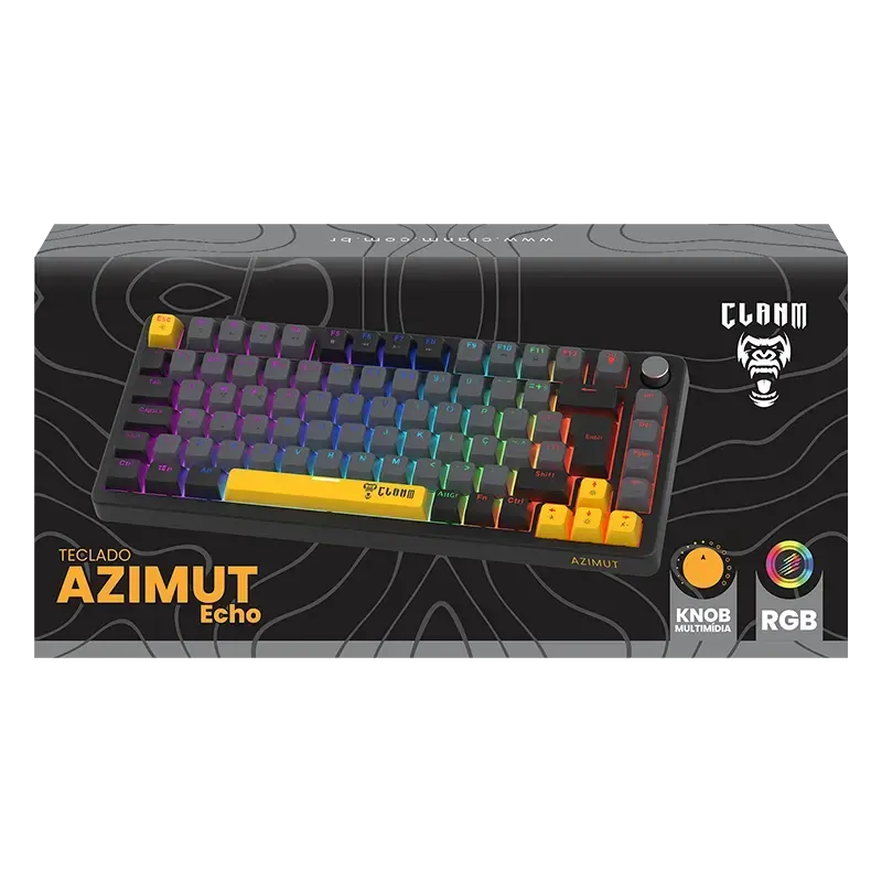Teclado Azimut Echo 85% Clanm (Cód. 14344)