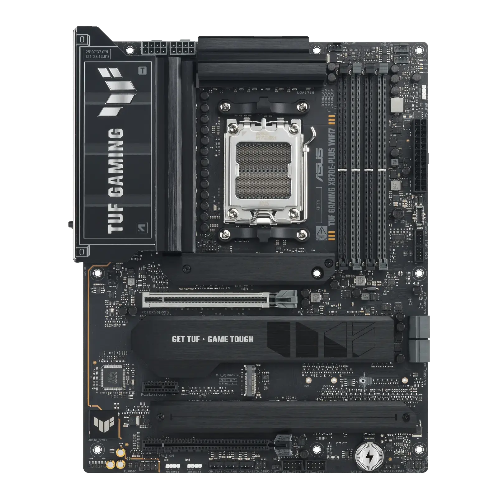 Placa Mãe Asus TUF Gaming X870E-PLUS WiFi 7 DDR5 AM5 ATX