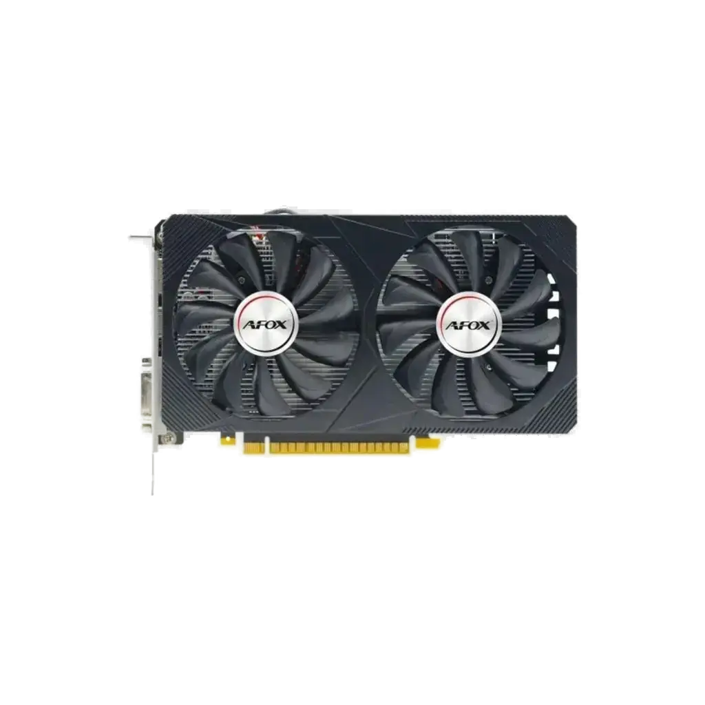 Placa de Vídeo Afox GeForce GTX 1050 Ti Dual Fan 4GB GDDR5 128 Bits