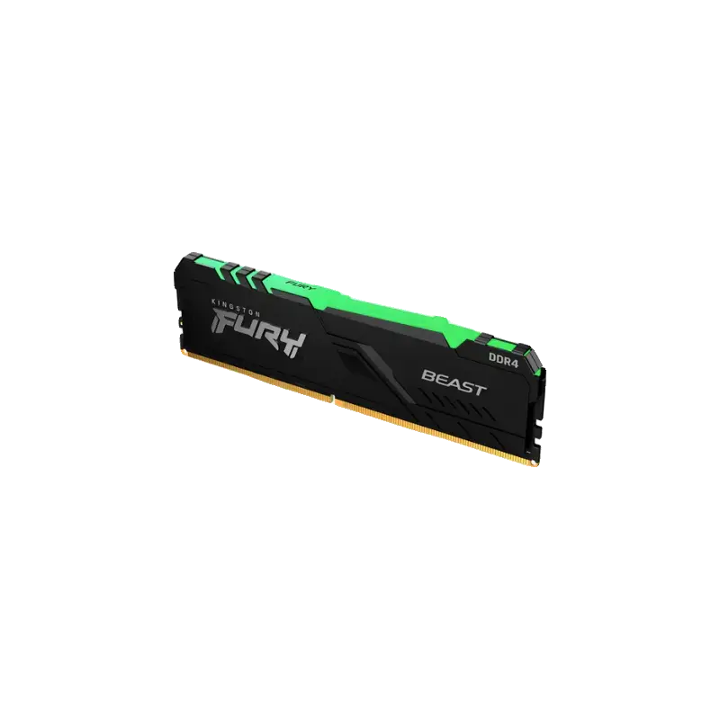 Memória Kingston Fury Beast RGB 32GB DDR4 3200MHz CL16 — Desktop