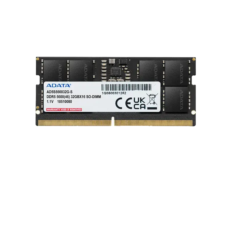 Memória ADATA 32GB DDR5 5600MHz — Notebook
