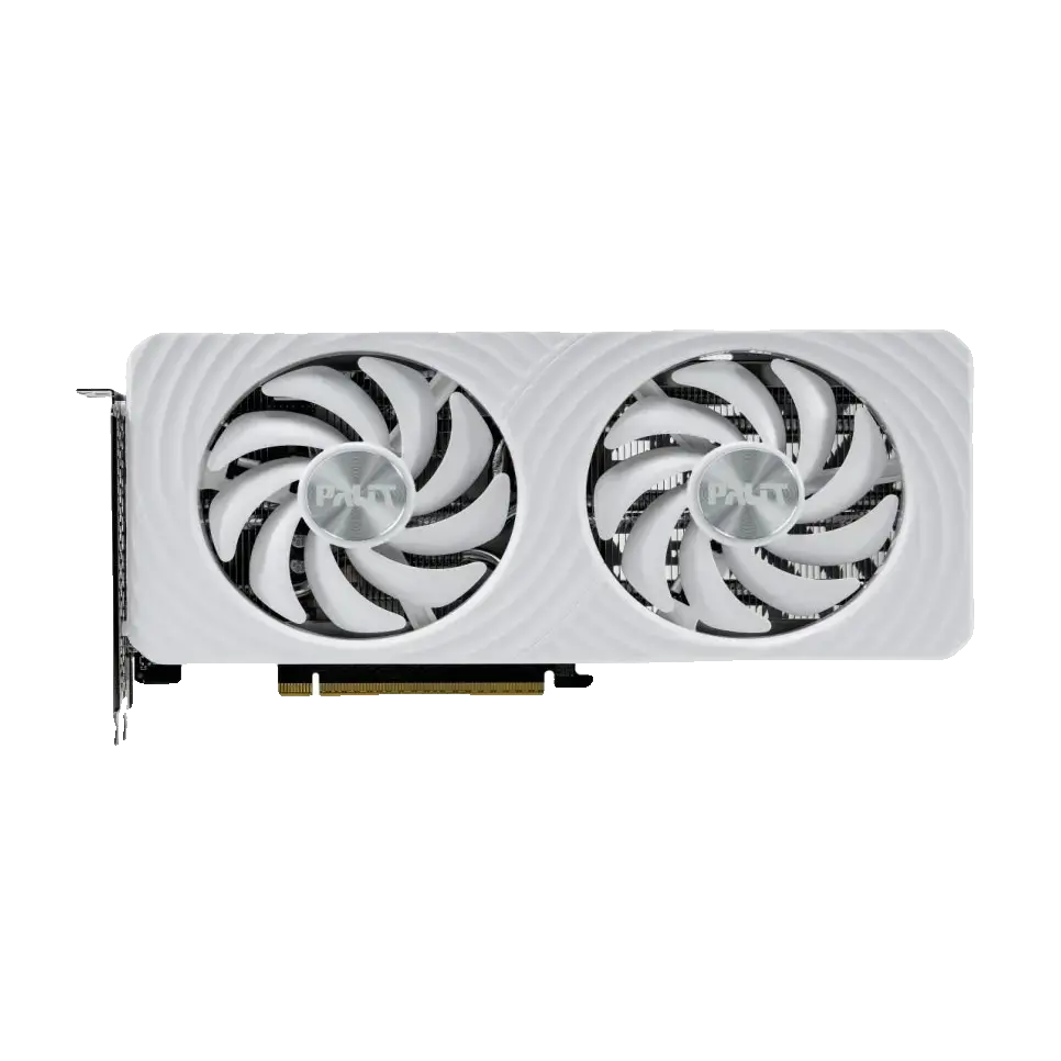 Placa de Vídeo Palit GeForce RTX 5060 Ti White OC 8GB GDDR7