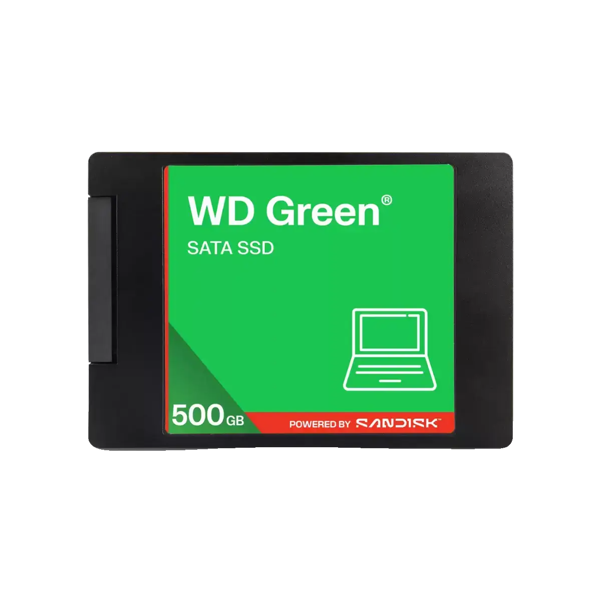 SSD WD GREEN 500GB SATA3 2.5 7MM LEITURA 545MB/S GRAVACAO 505MB/S WDS500G5G0A