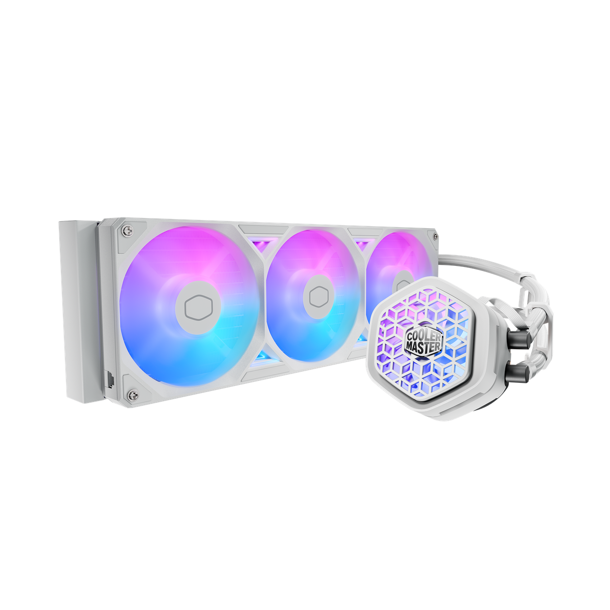 WATER COOLER MASTERLIQUID ATMOS II VRM FAN 36CM BRANCO ARGB COOLER MASTER