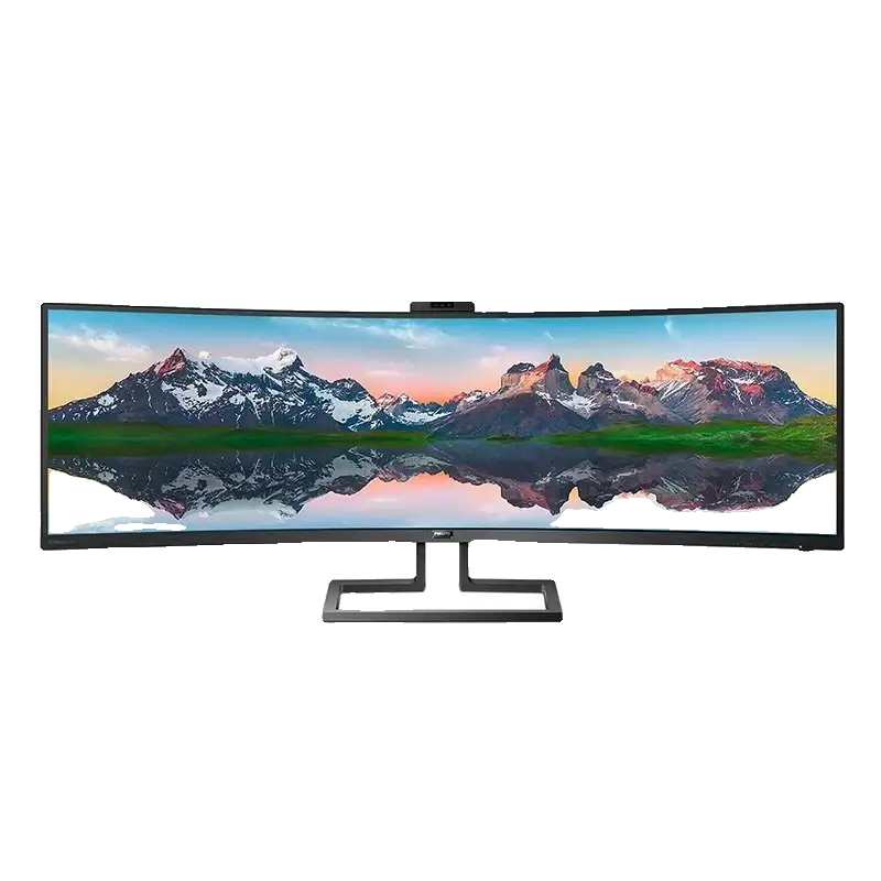 MONITOR PHILIPS 49 CURVE SUPERWIDE LED 499P9H/FG / VA / 2X HDMI / 4X USB / DISPLAY PORT / VESA / MULTIMIDIA