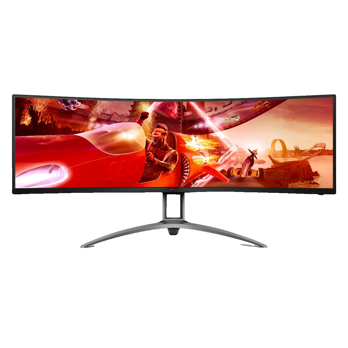MONITOR AOC GAMER AGON 49 CURVE LED FULL HD AG493QCX / VA / HDMI / DISPLAY PORT / USB / MULTIMIDIA / AJ ALTURA / 144HZ