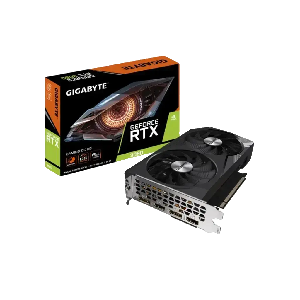 Placa de Vídeo Gigabyte GeForce RTX 3060 Gaming OC 8GB GDDR6