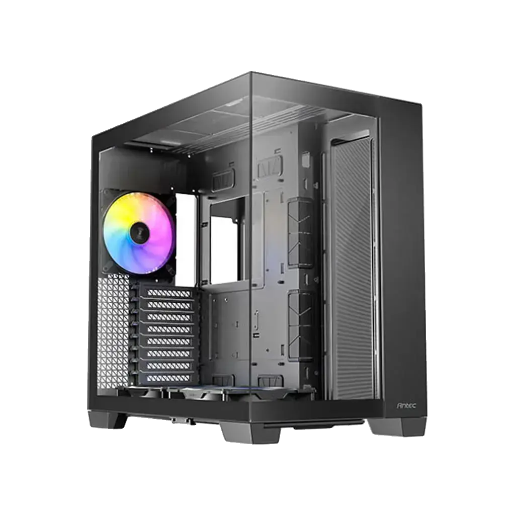 Gabinete Gamer Antec C8 ARGB Preto Lateral de Vidro