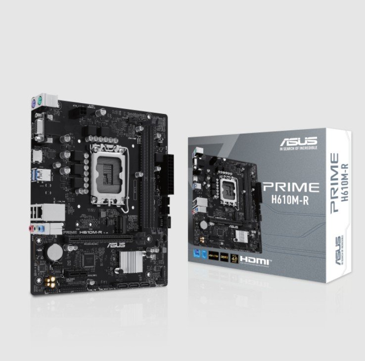 Placa-Mãe ASUS Prime H610M-R — LGA1700, DDR5, mATX