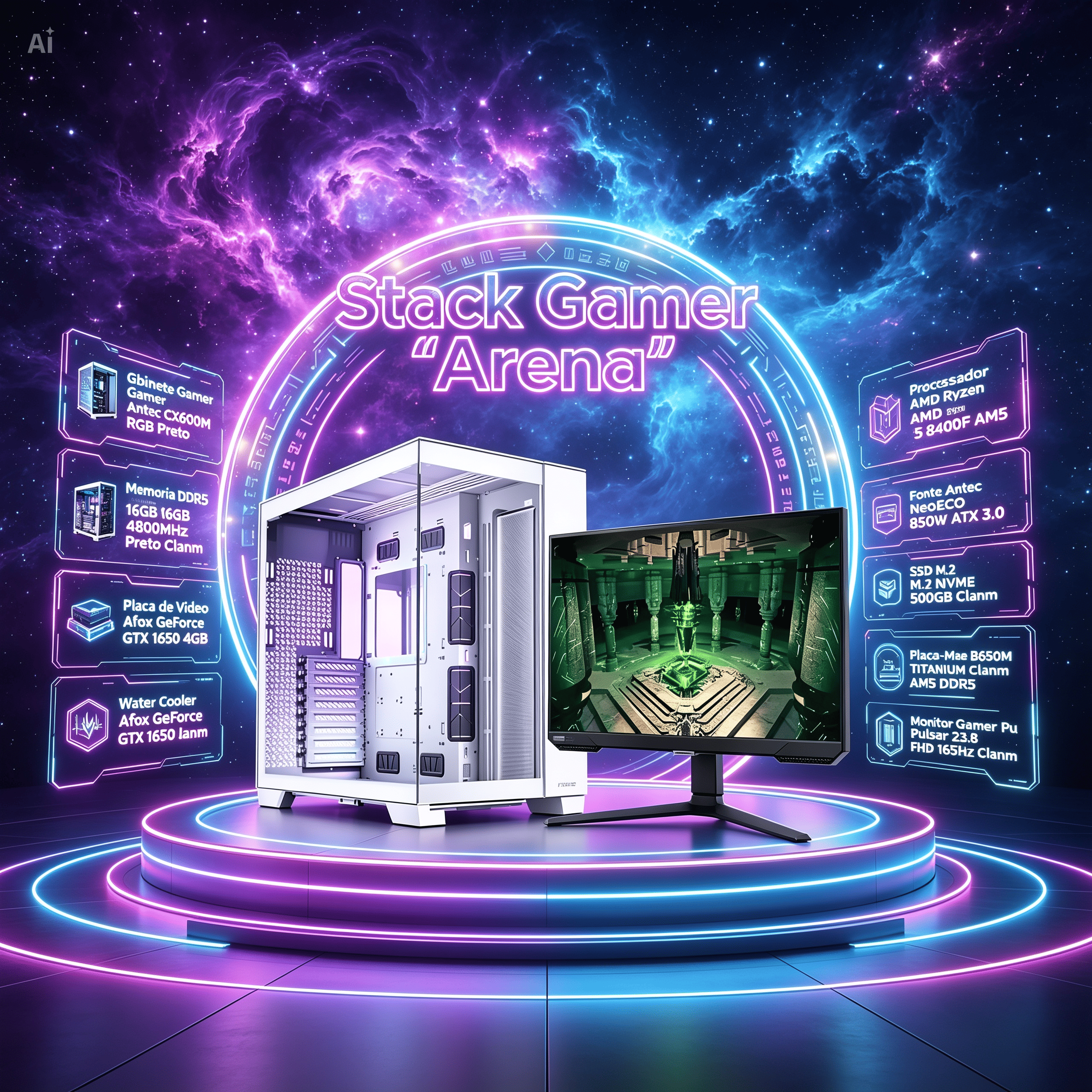 Stack Gamer Arena
